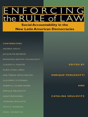 cover image of Enforcing the Rule of Law